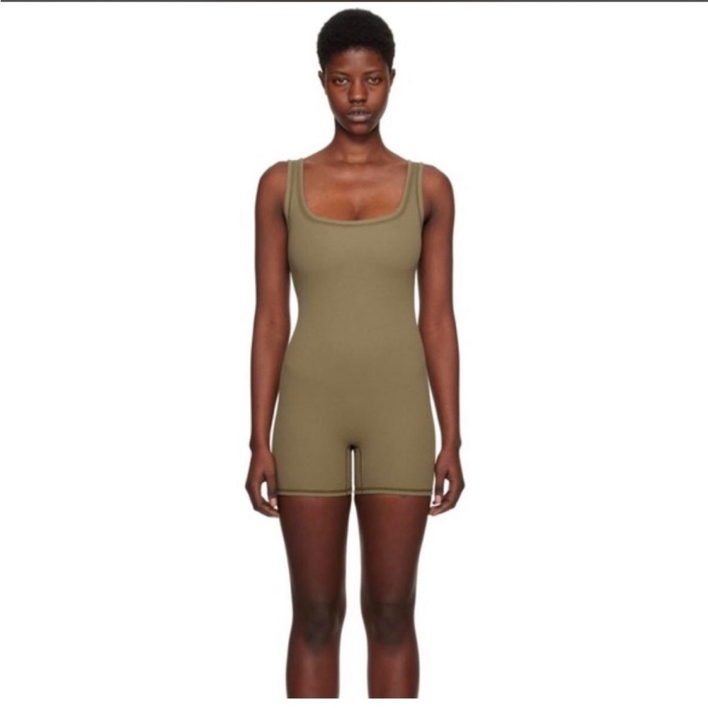 NWT skims olive green bodysuit!!